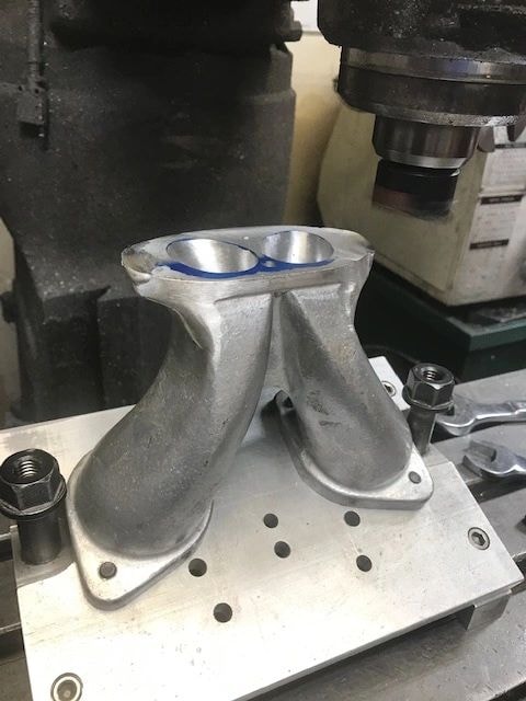 Machined 48 IDA manifold after welding